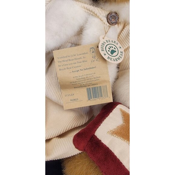 Vintage Boyds Bear "Anya Frostfire" #912023 20th Anniversary Bear - Picture 13 of 16